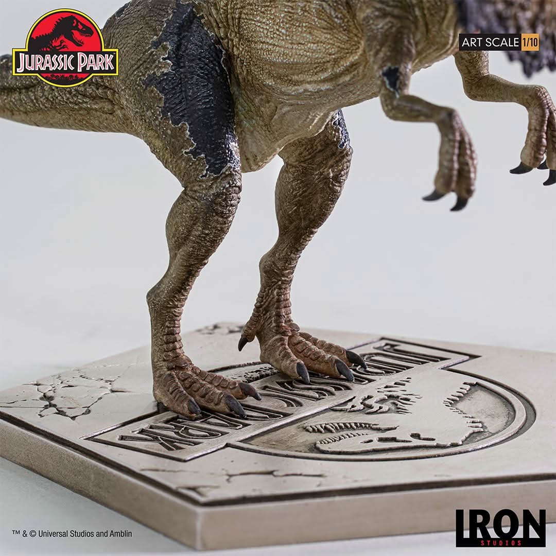 Statue Dilophosaurus - Jurassic Park - Art Scale 1/10
