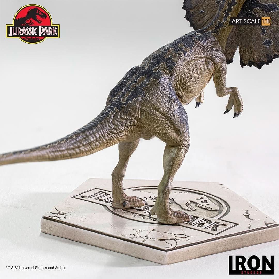 Statue Dilophosaurus - Jurassic Park - Art Scale 1/10