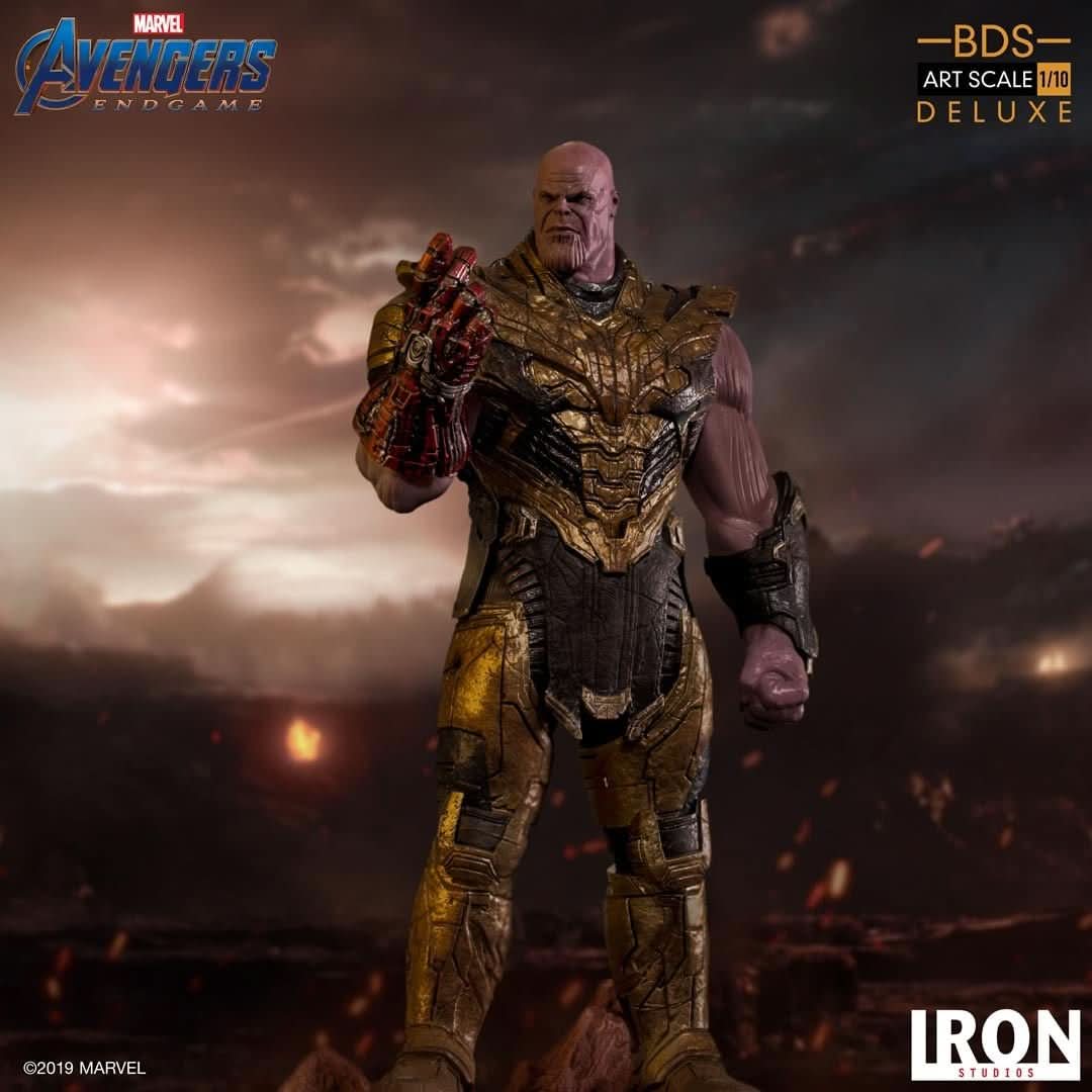 Thanos Black Order Deluxe Statue - Avengers: Endgame - Art Scale 1/10 - Guardians of the Galaxy