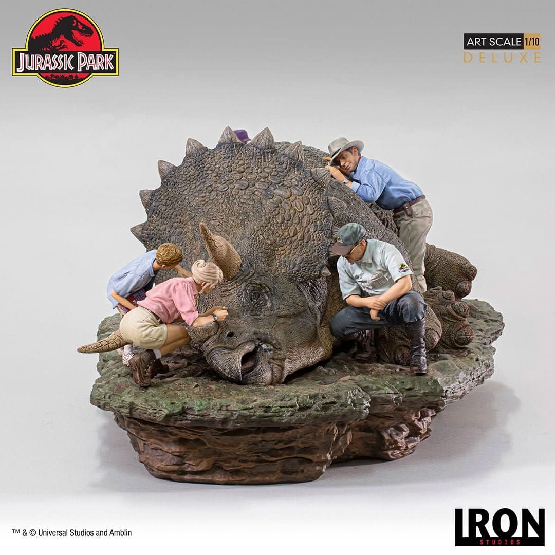 Statue Triceratops Diorama - Jurassic Park - Art Scale 1/10