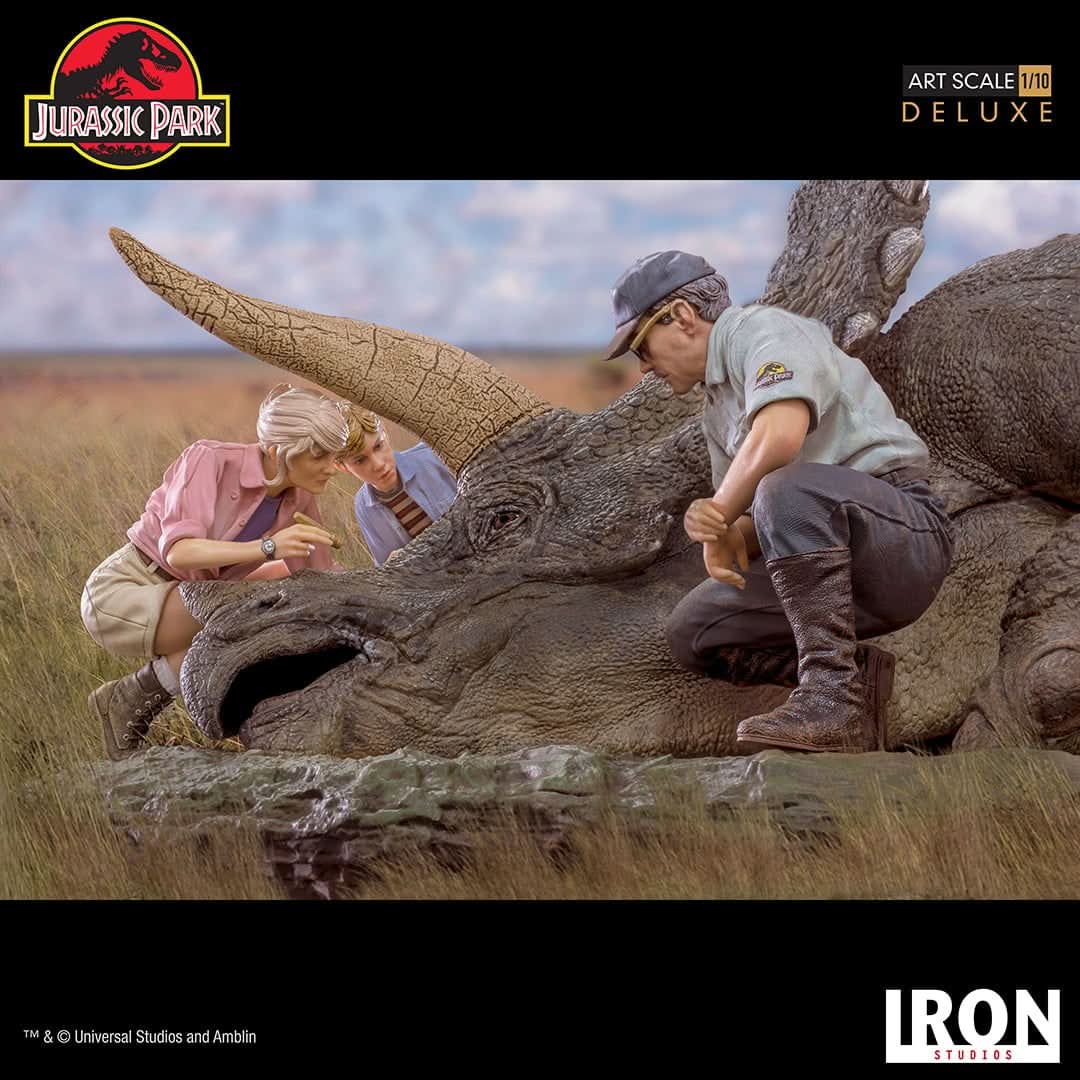 Statue Triceratops Diorama - Jurassic Park - Art Scale 1/10