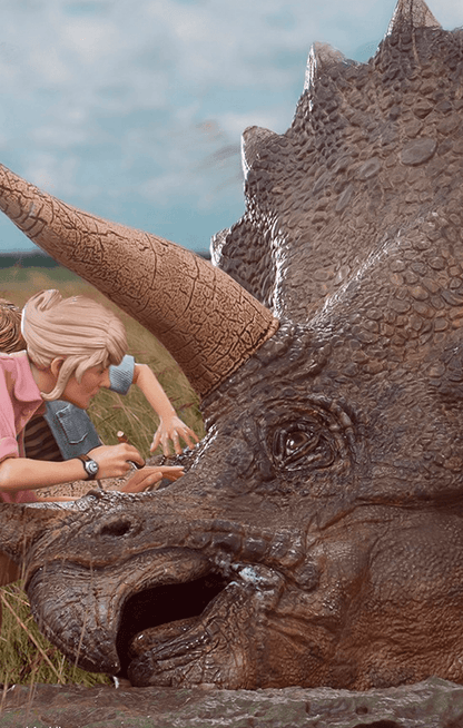 Statue Triceratops Diorama - Jurassic Park - Art Scale 1/10