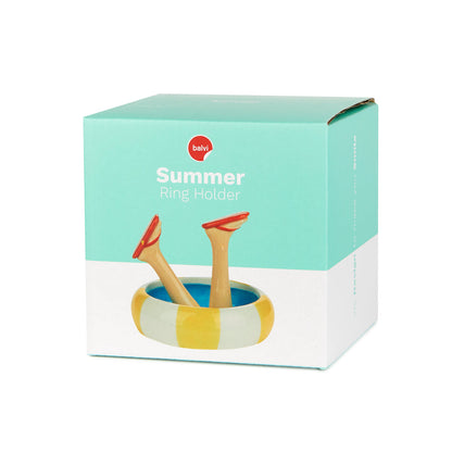 Happy Legs Summer Jewelry Holder