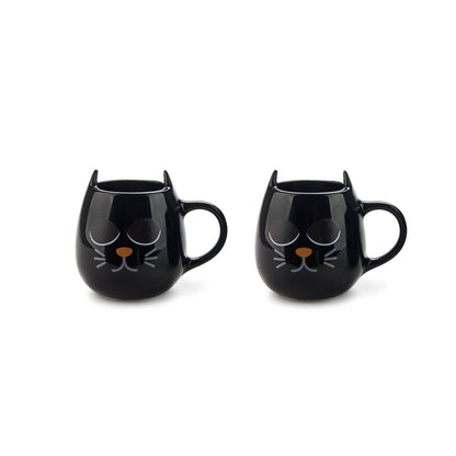 Wake Cat Espresso Coffee cup set