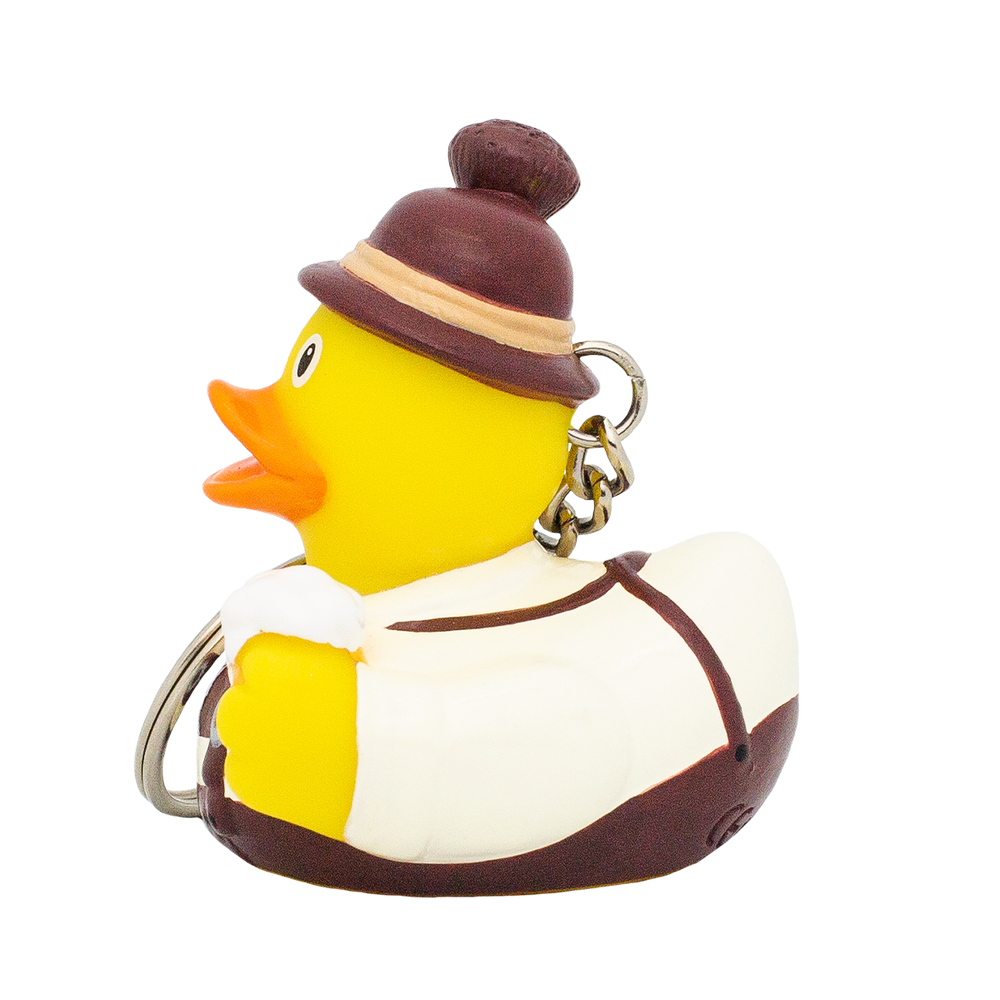 Enten-Schlüsselanhänger Trachten-Mann