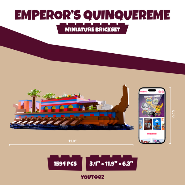 The Emperor’s Quinquireme Brickset