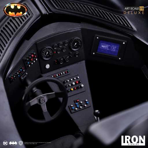 Statue Batman & Batmobile (Deluxe) - Batman 1989 - Art Scale - DC Comics