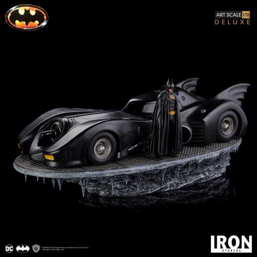 Statue Batman & Batmobile (Deluxe) - Batman 1989 - Art Scale - DC Comics