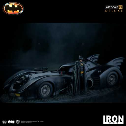 Statue Batman & Batmobile (Deluxe) - Batman 1989 - Art Scale - DC Comics