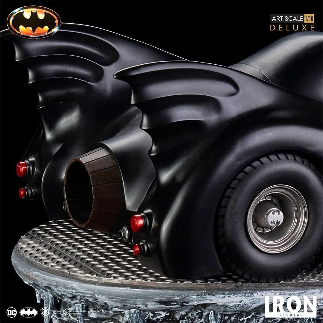 Statue Batman & Batmobile (Deluxe) - Batman 1989 - Art Scale - DC Comics