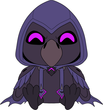 Reaper Raven Plush (9in)