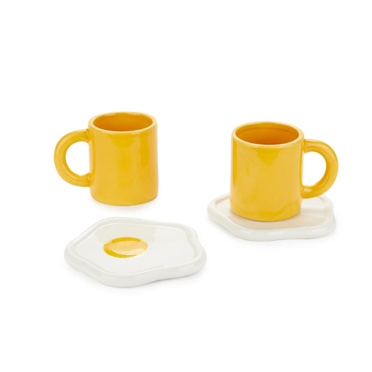 Sunny Side Up Coffee cup set