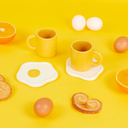 Sunny Side Up Coffee cup set