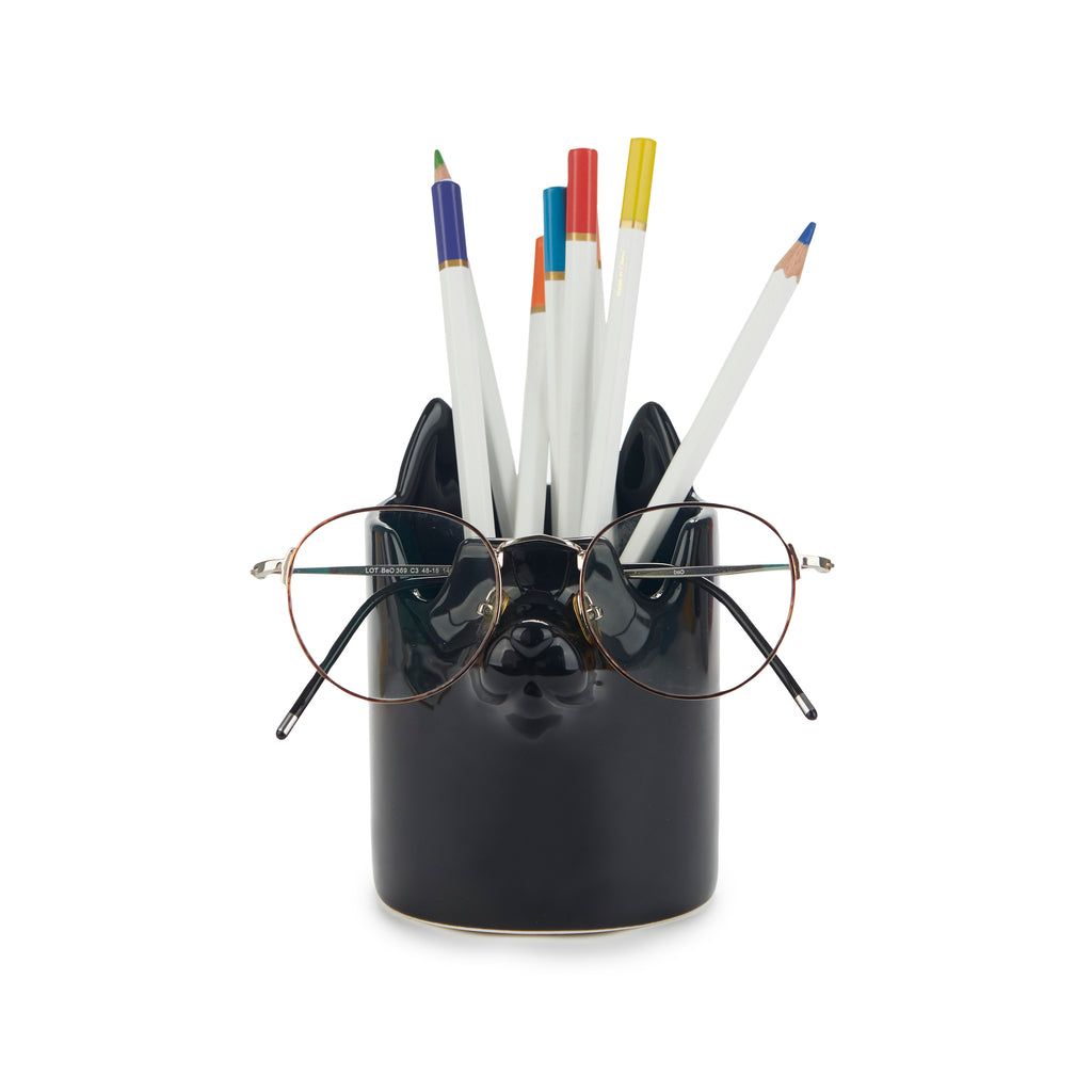 Pot à crayons & Support pour lunettes Nosy Buddy Cat