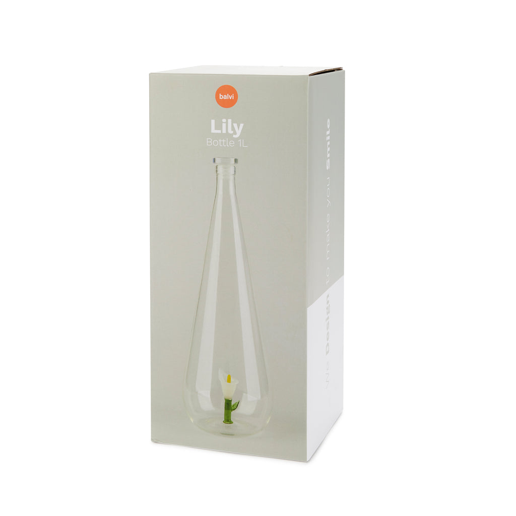 Botanical Lily Bottle