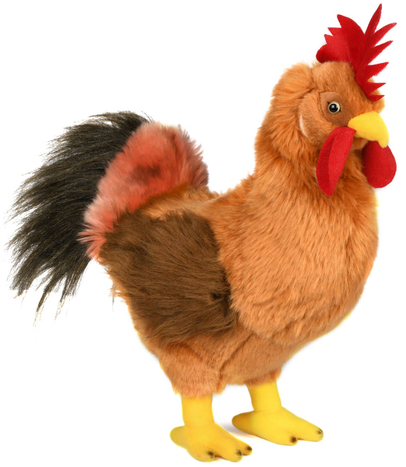 Peluche Coq brun
