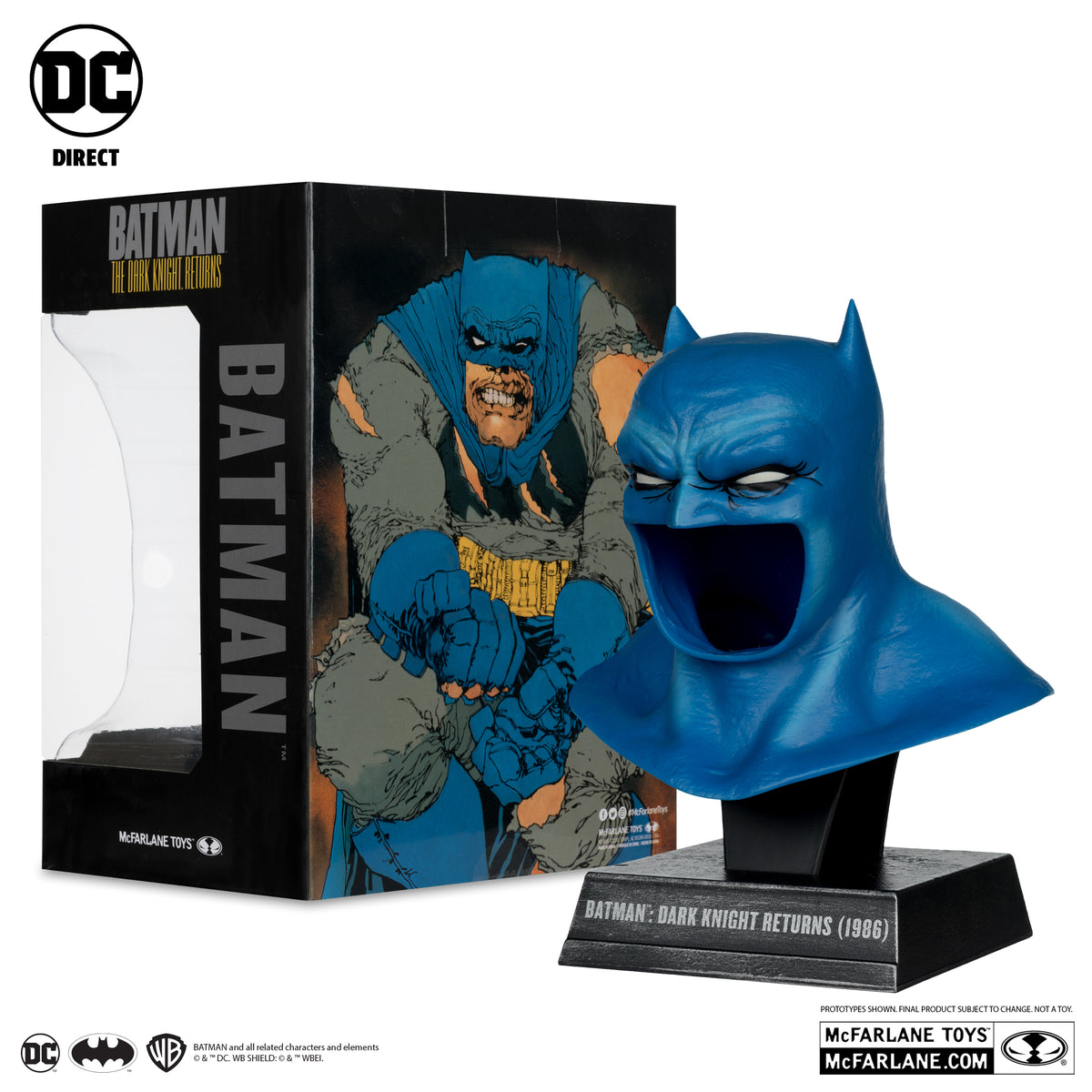 Réplique du Masque de Batman (Dark Knight Returns) 1:3