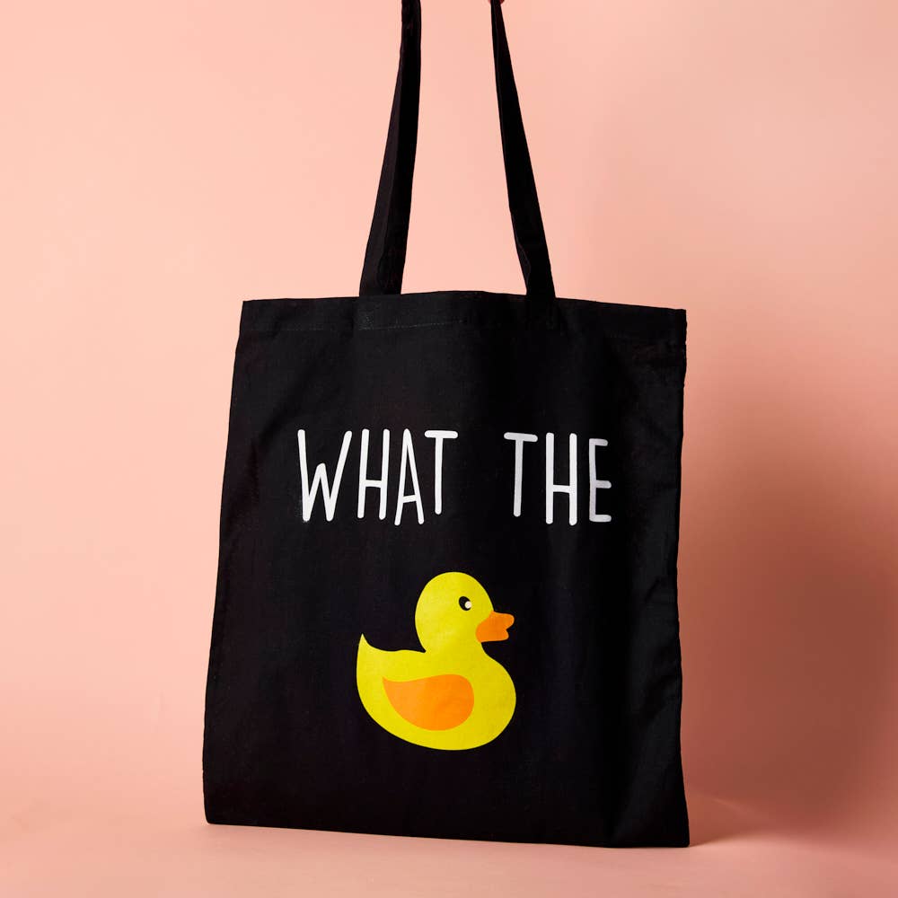 Saco em lona em forma de pato "Que Pato!"
