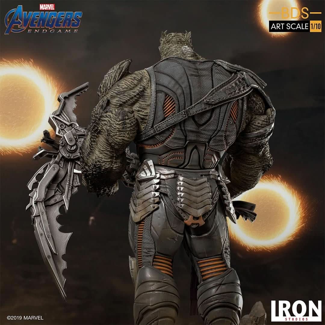 Cull Obsidian Black Order Statue - Avengers: Endgame - Art Scale 1/10 - Marvel Comics