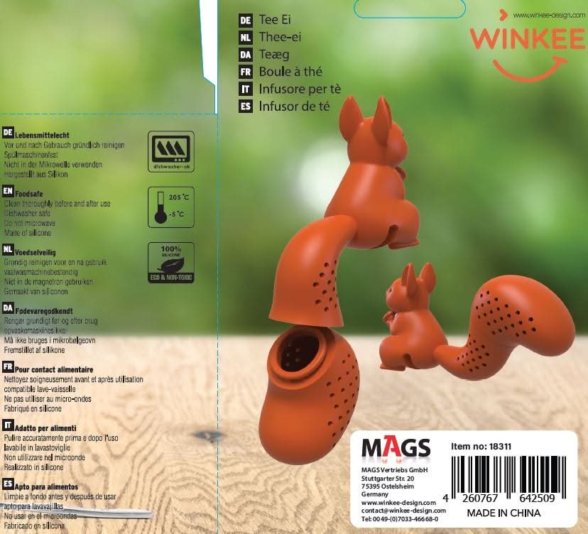 Infuseur à thé Cute Animal – Animaux Winkee – vue 7