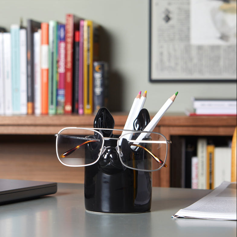 Nosy Buddy Dog Pencil Holder and Glasses Holder