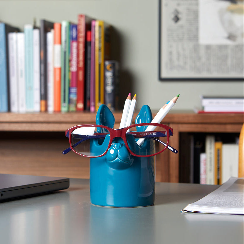 Nosy Buddy Dog Pencil Holder and Glasses Holder