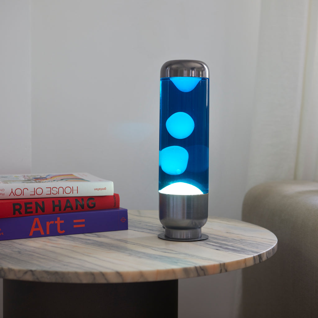 Capsule Lava Lamp - Blue