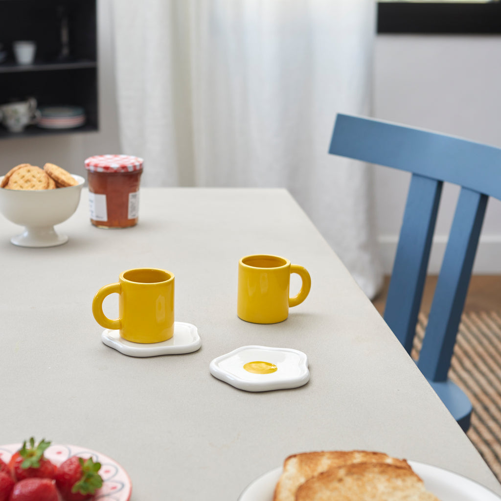 Sunny Side Up Coffee cup set