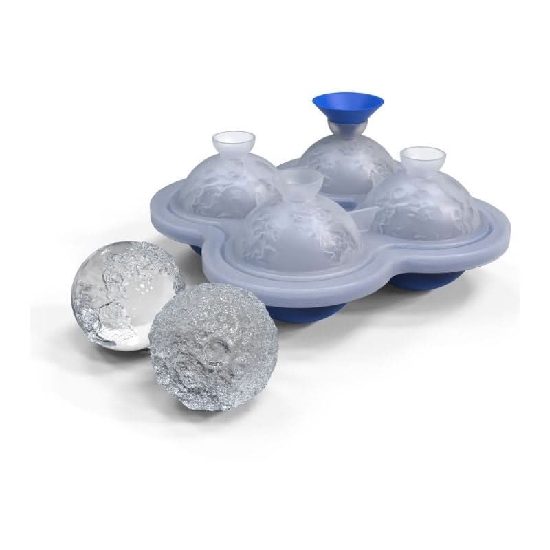 Earth and Moon Ice Cube Tray