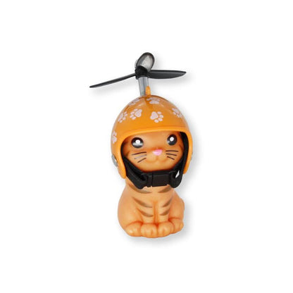 Mascotte de vélo Chaton Winkee – vue 1