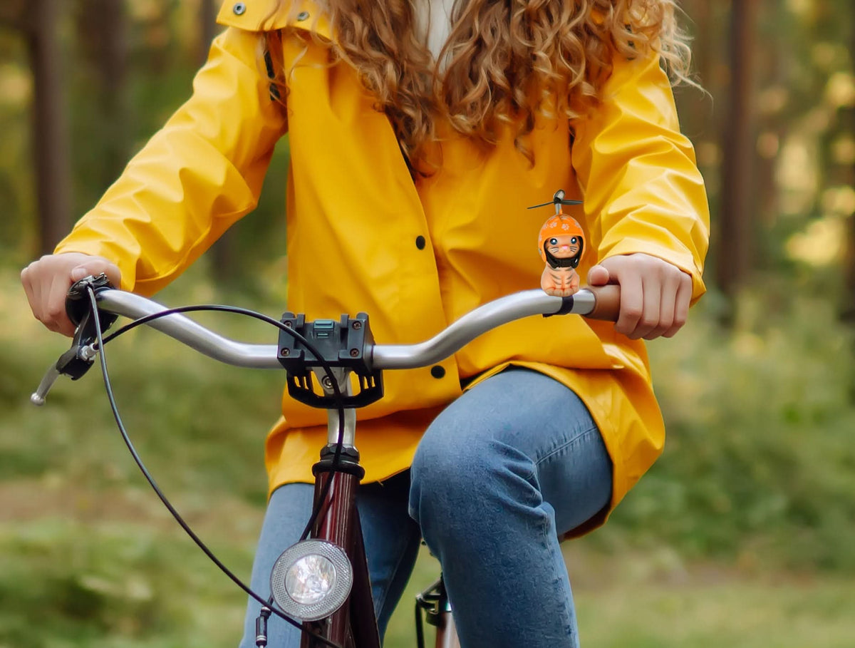 Mascotte de vélo Chaton Winkee – vue 2