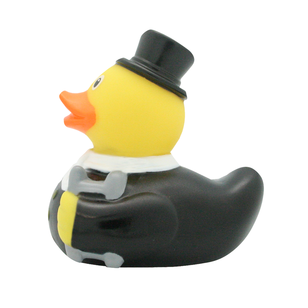Ente Schornsteinfeger Weiß