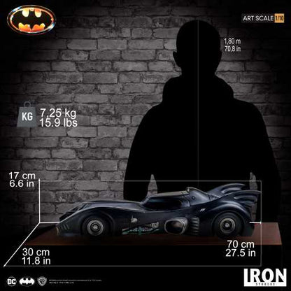 Statue Batmobile - Batman 1989 - Art Scale 1/10 - DC Comics