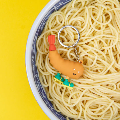 ラーメンえび天キーホルダー