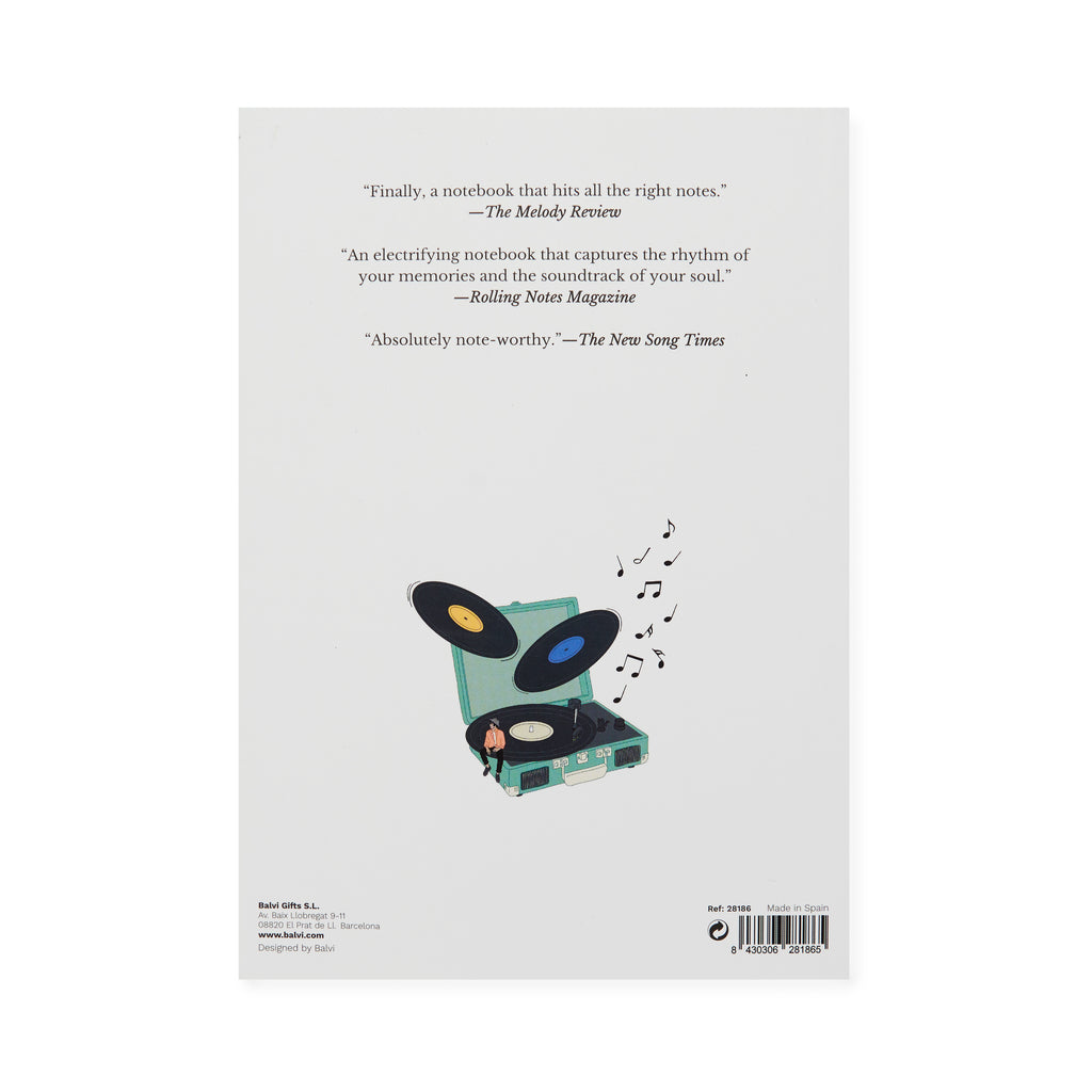 The Soundtrack Of My Life Notebook