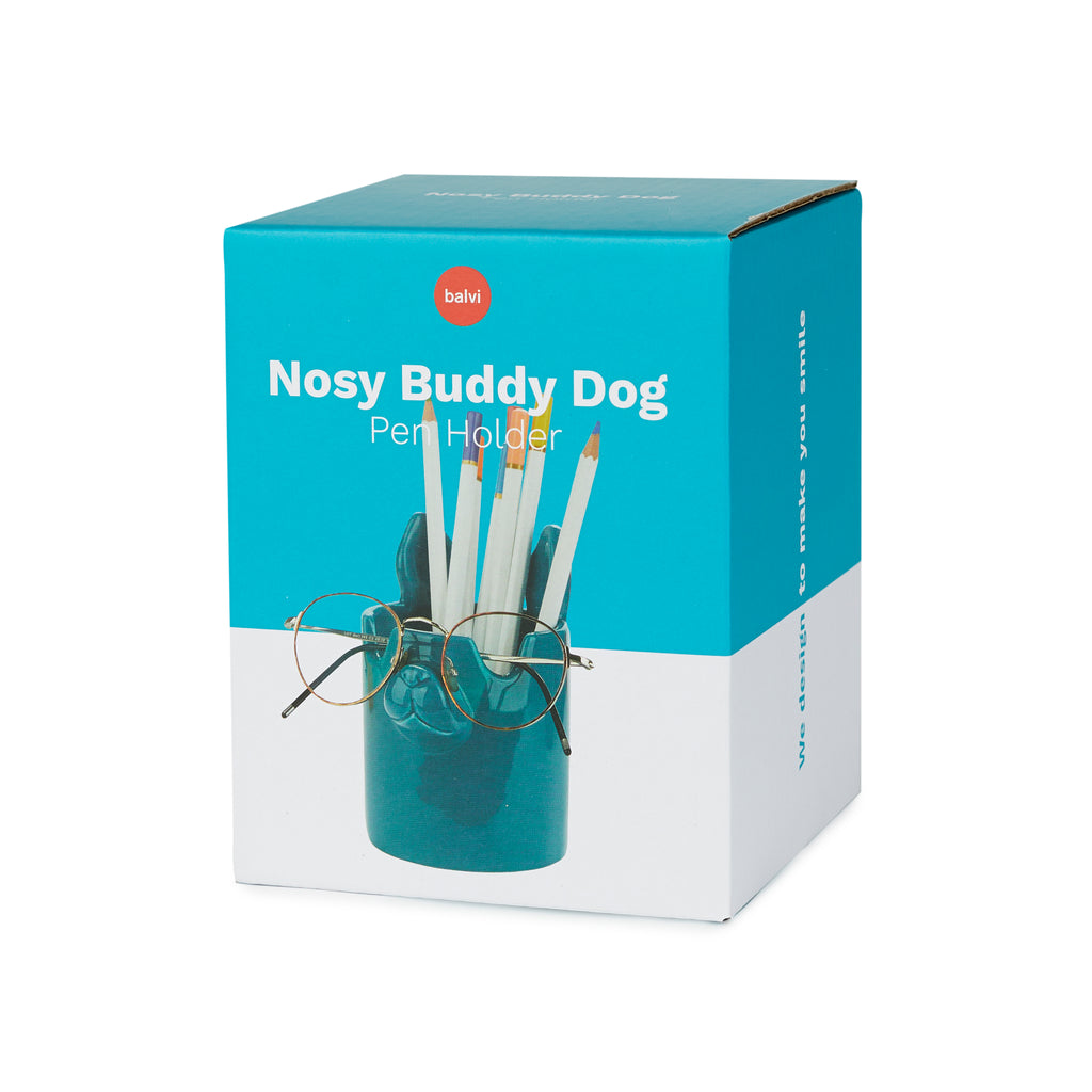 Pot à crayons & Support pour lunettes Nosy Buddy Dog