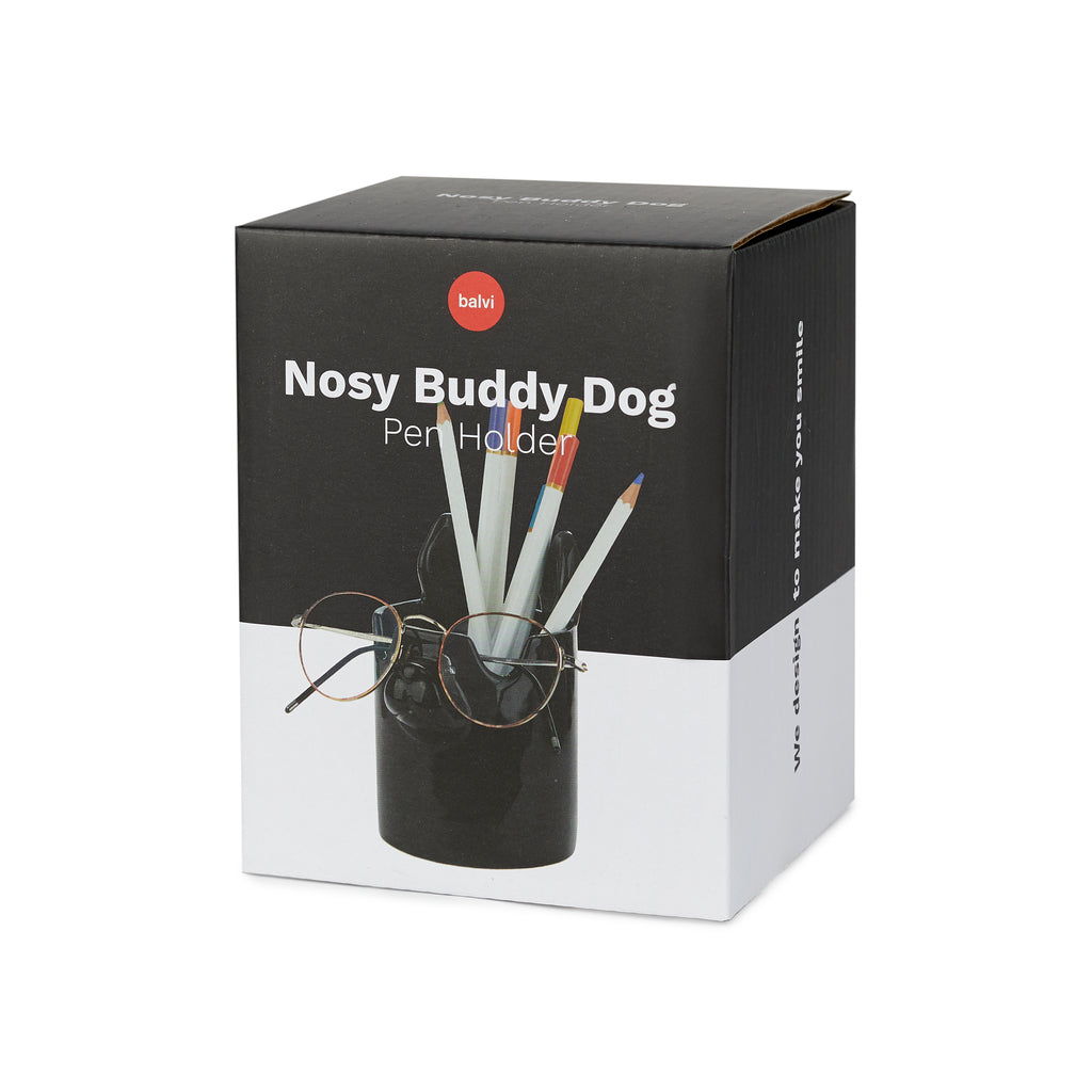 Nosy Buddy Dog Pencil Holder and Glasses Holder