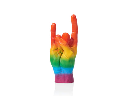 Sculpture Main You Rock Arc-en-Ciel