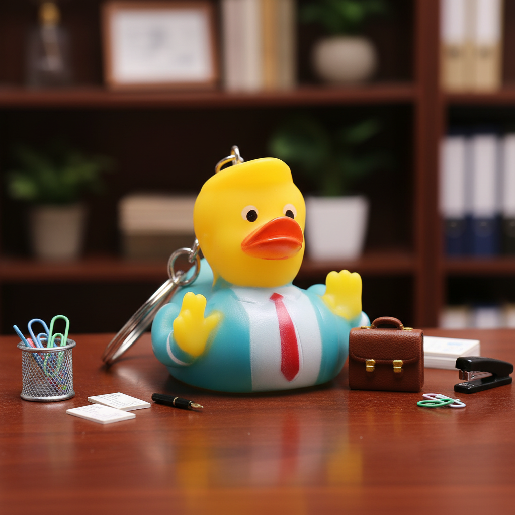 Porte-clés Canard Trump