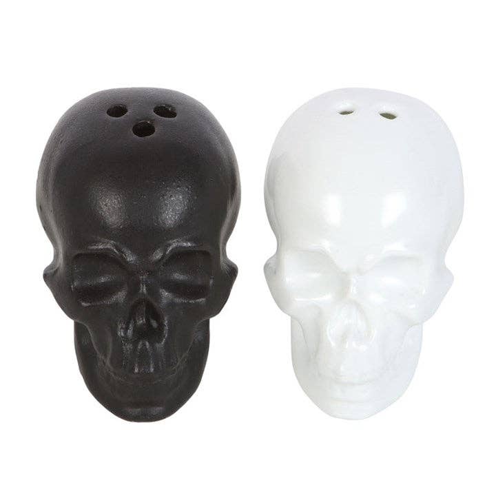 Salière et poivrière Gothic Skull