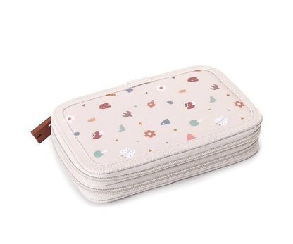 Trousse à Crayons Double Nature Géométrique