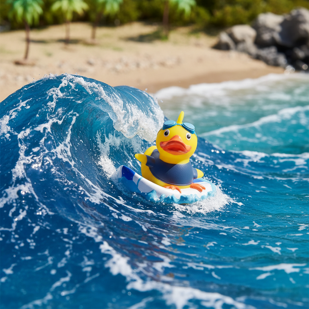 Surfer Duck