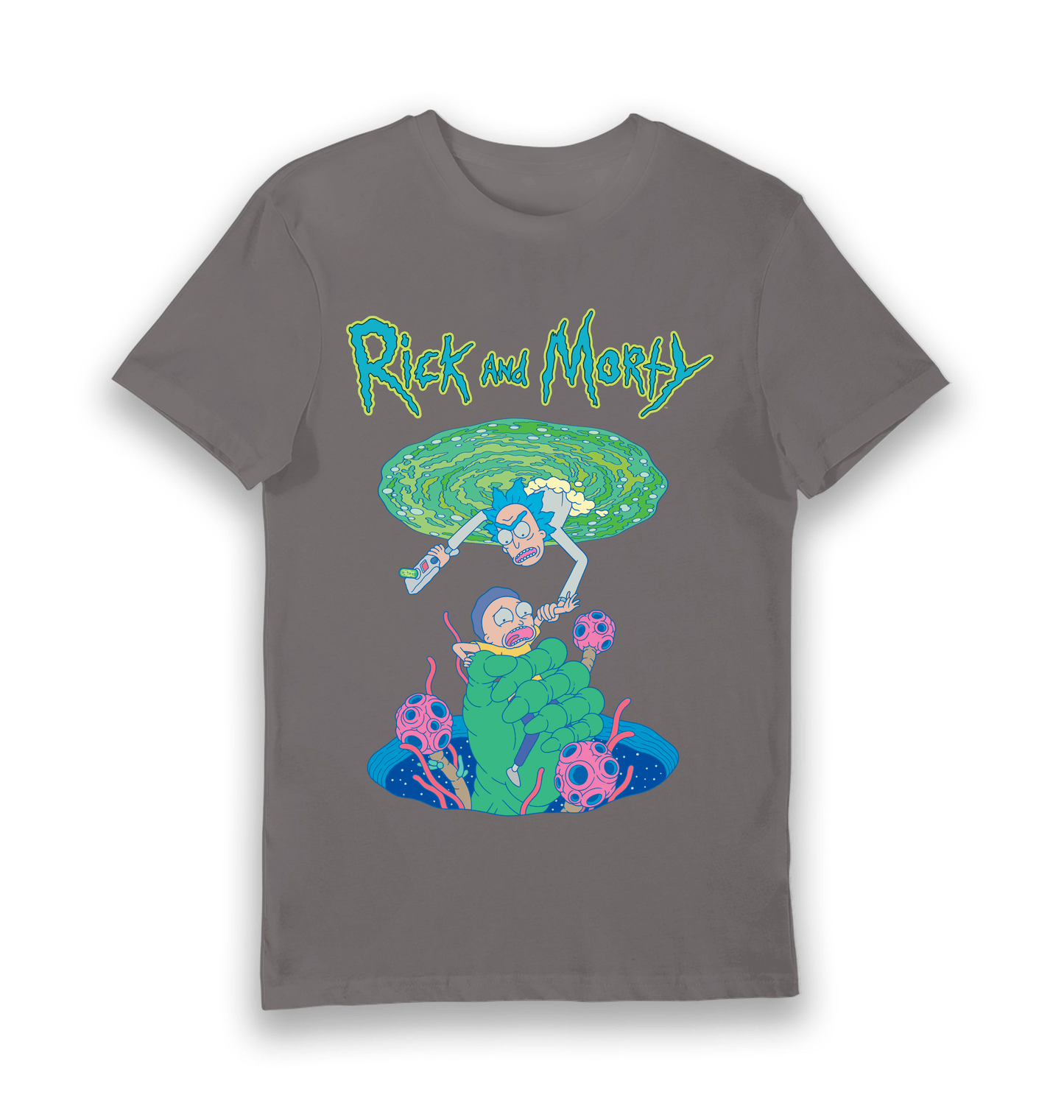 T-shirt Rick and Morty portail