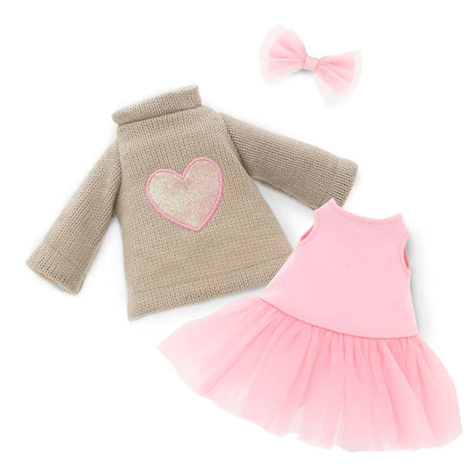 Set di abbigliamento: Cuore rosa