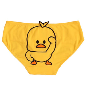 Pantaloni gialli da anatra