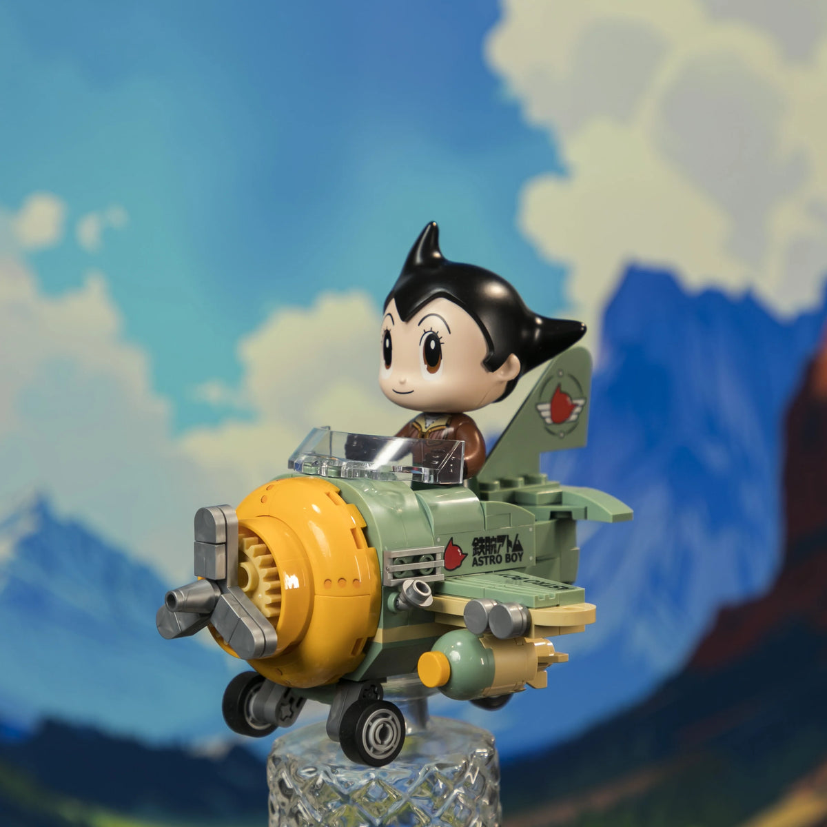 Set de construcción de avión de Astro Boy