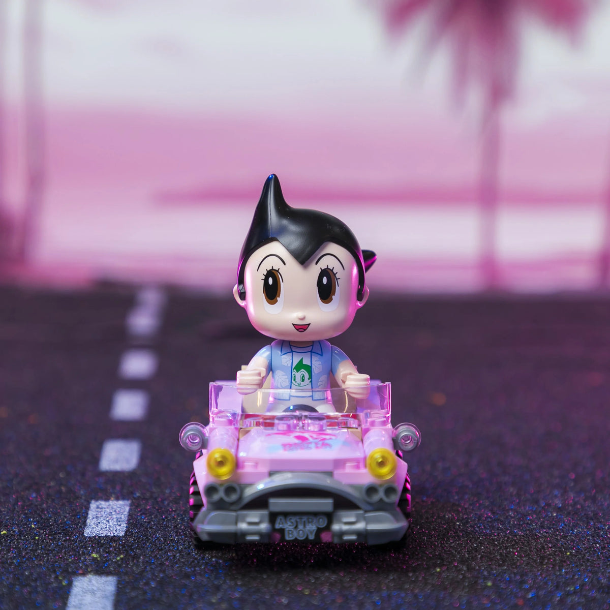 Jeu de Construction Astro Boy - Voiture Vintage Rose