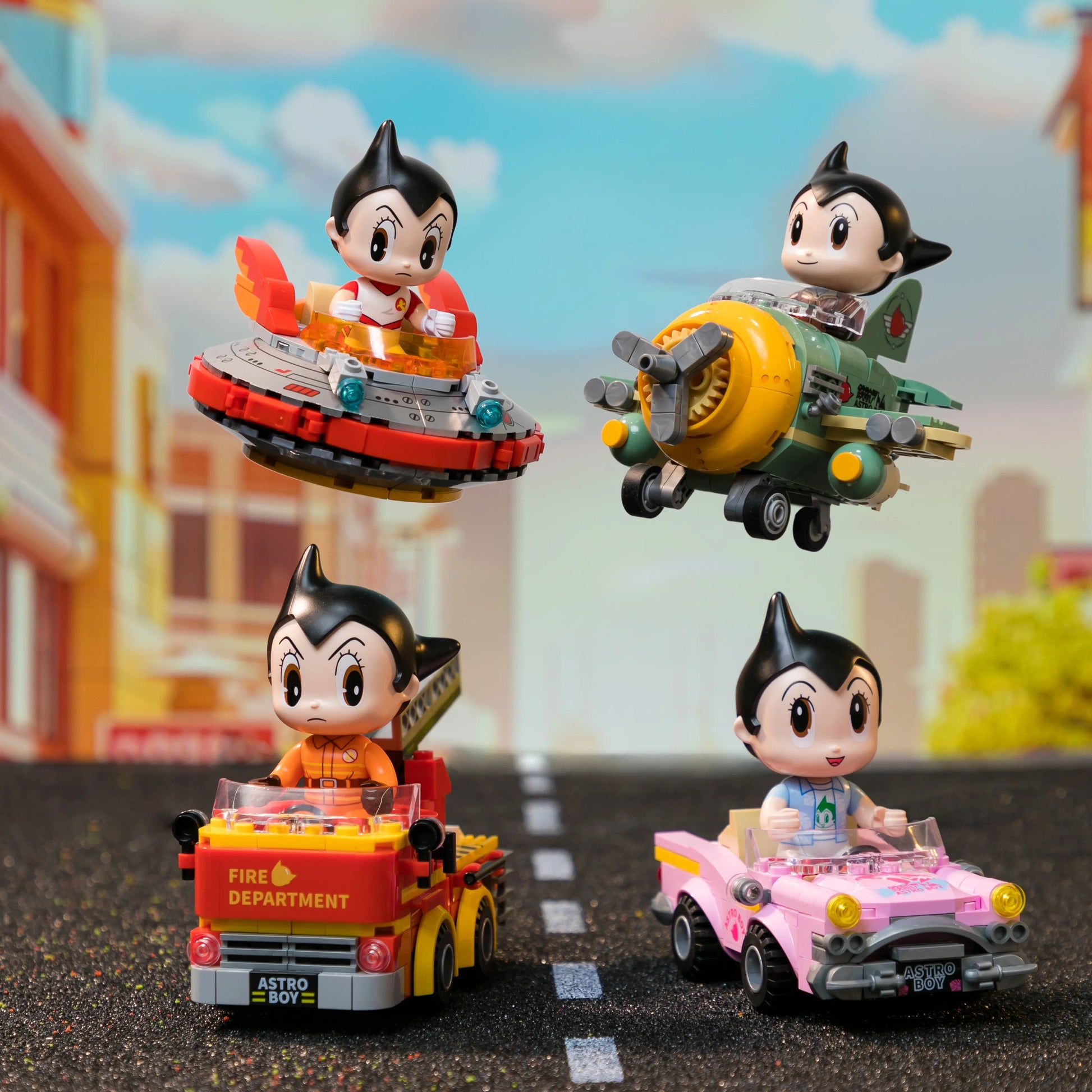pantasy astro boy fantastic car series camion de pompier