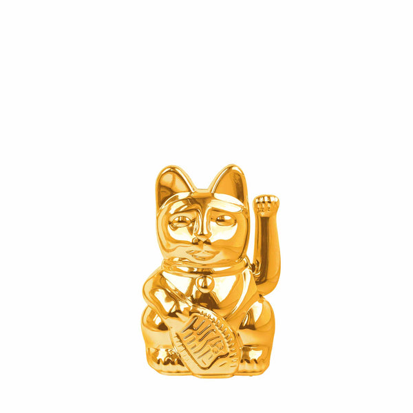金色の縁起物猫「マヘティア」