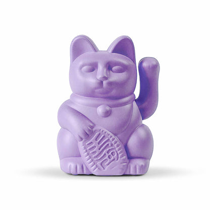 Mini Chat Chanceux Solaire Lilas “Noko”